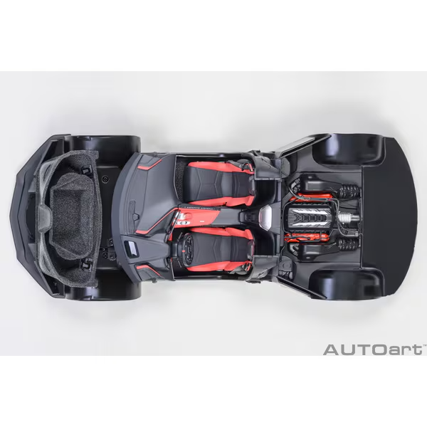 AUTOart 71280 1/18 Chevrolet Corvette C8 Stingray Z51 Black New