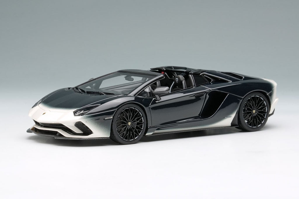 EIDOLON EM767C 1/43 Lamborghini Aventador S Roadster 50th Japan 2018 Bianco