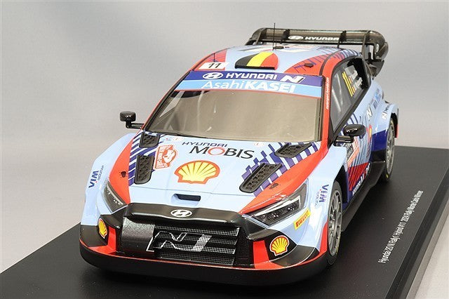 TOP SPEED TS0580 1/18 Hyundai i20 N Rally1 2024 Monte Carlo Winner
