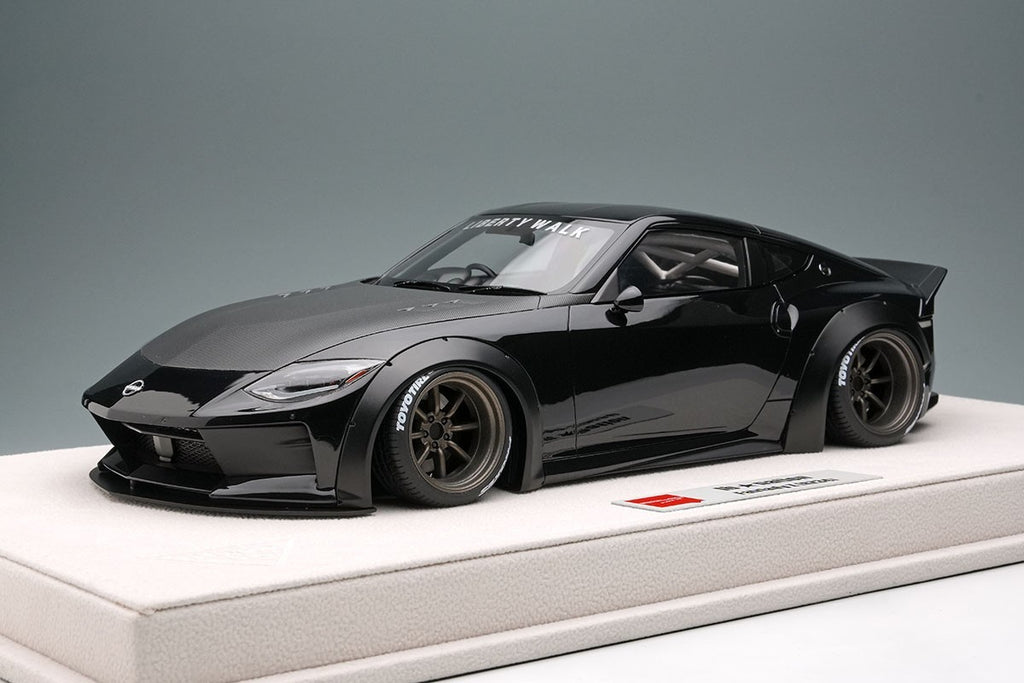 Make Up EIDOLON EML137D 1/18 LB nation Nissan Fairlady Z RZ34 Black Metallic