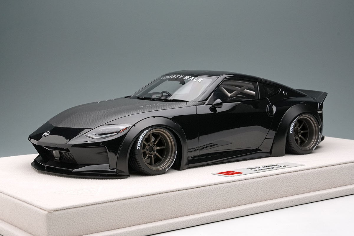 Make Up EIDOLON EML137D 1/18 LB nation Nissan Fairlady Z RZ34 Black Metallic
