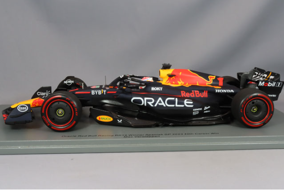 Spark S18S905 1/18 Oracle Red Bull RB19 Spanish GP Winner 2023 #1 Multi Resin