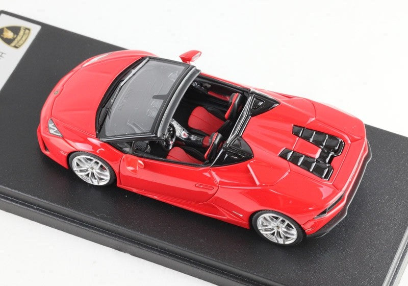 Looksmart LS452F 1/43 Lamborghini Huracan LP610-4 Spyder Rosso Mars Pearl Red