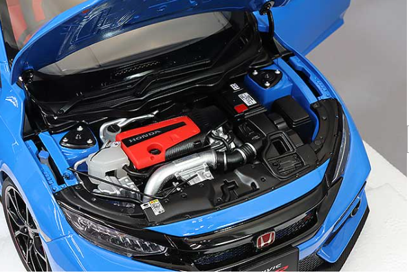 AUTOart 73224 1/18 Honda Civic Type R FK8 2021 Racing Blue Pearl