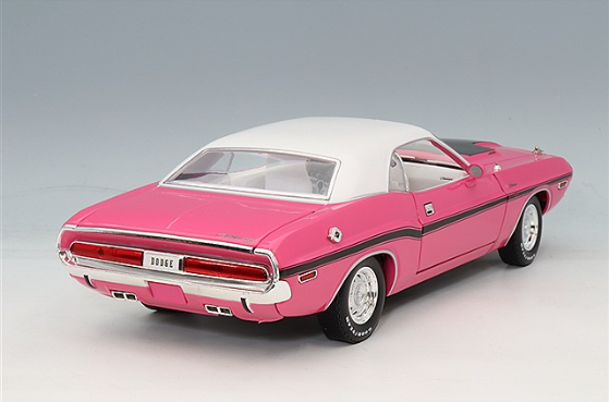 GreenLight GRL13699 1/18 Dodge Challenger R/T 1970 Panther Pink Multi Color