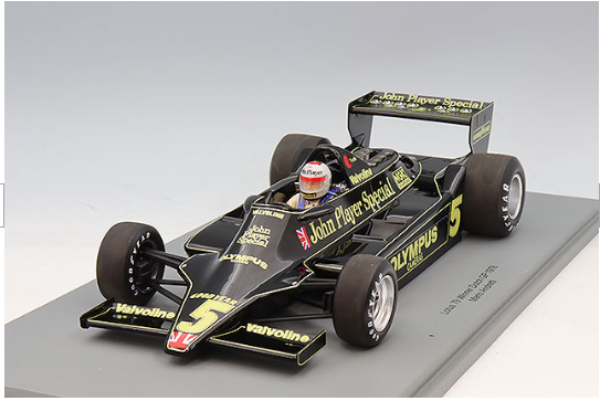 Spark S18S444 1/18 Lotus 79 Dutch GP Winner 1978 #5 Multi Color Resin