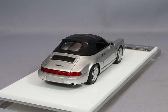 Make Up EIDOLON VM165A 1/43 Porsche 911 964 Carrera 2 Speedster Silver 1993