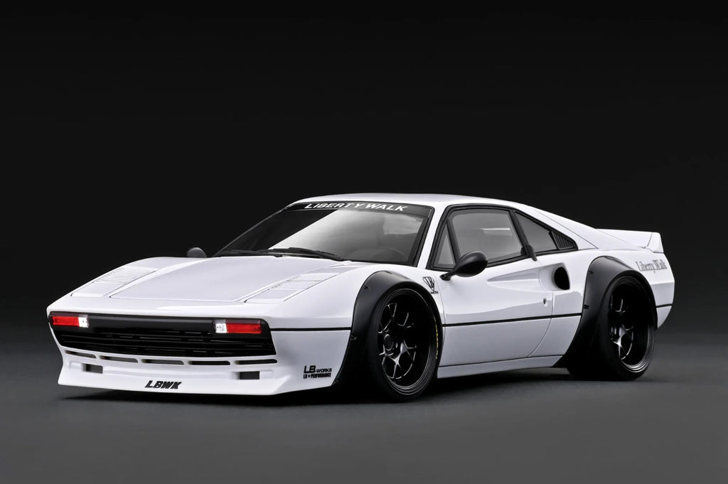 Ignition Model IG3747 1/18 Ferrari LB-WORKS 308 White Coupe