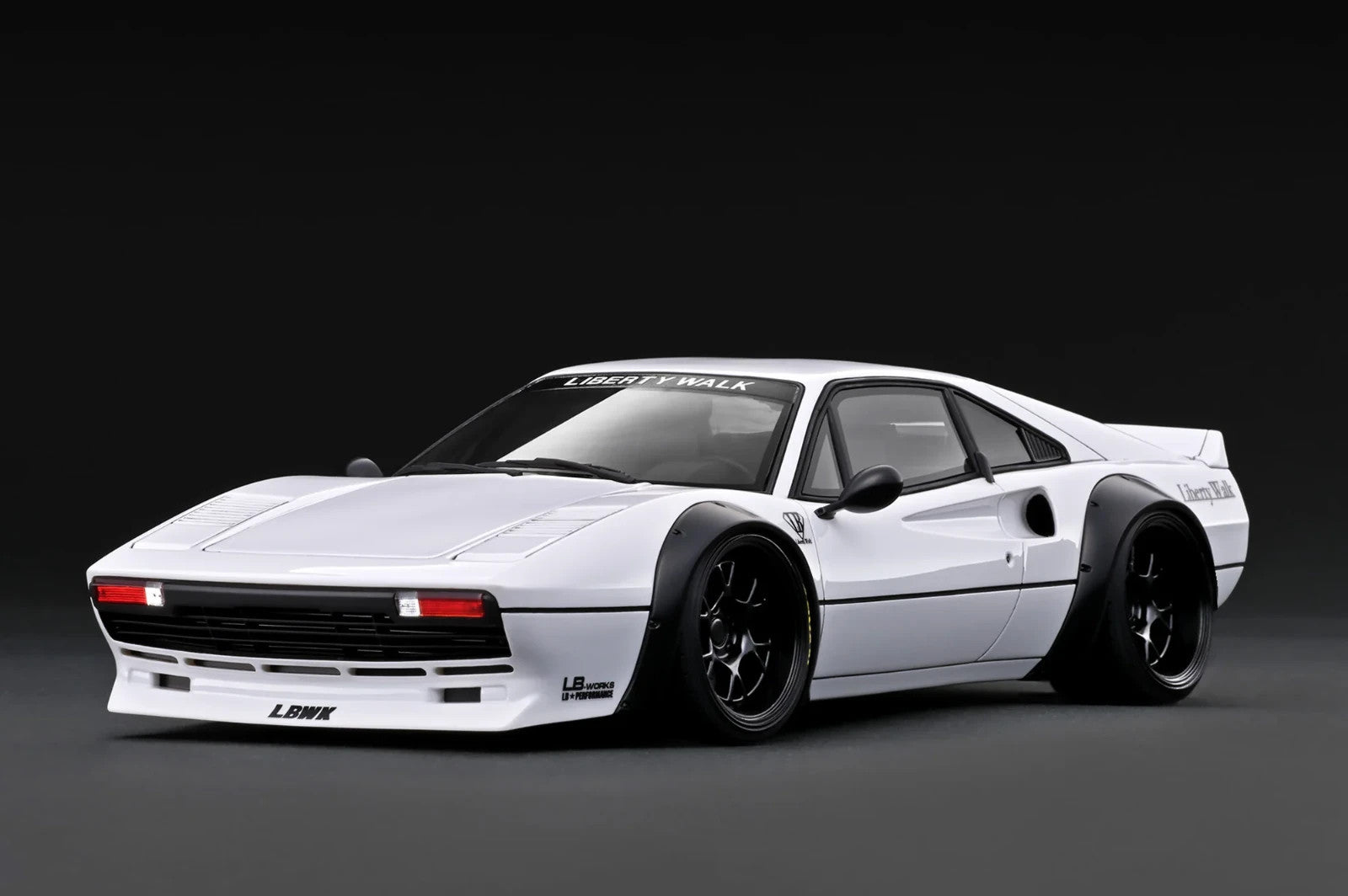 Ignition Model IG3747 1/18 Ferrari LB-WORKS 308 White Coupe