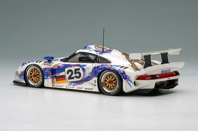 EIDOLON EM328A 1/43 Porsche 911 GT1 Le Mans 1996 No.25 2nd Place