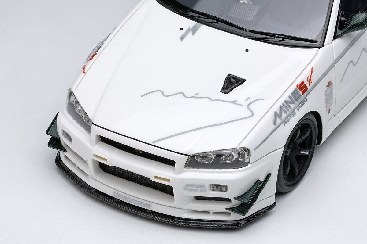 Make Up EIDOLON EM760 1/43 Mines Skyline GT-R BNR34 V-spec N1 Tokyo Auto Salon