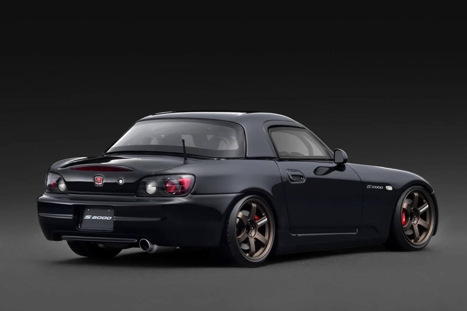 Ignition Model IG3921 1/18 Honda S2000 AP1 Black Sports Roadster