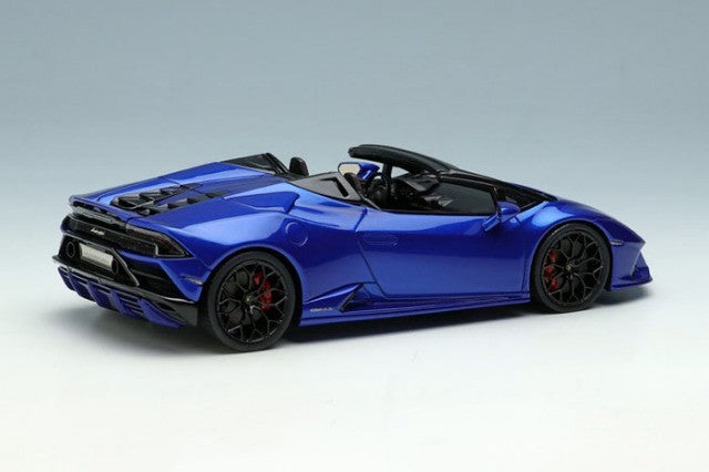 EIDOLON EM523A 1/43 Lamborghini Huracan EVO Spyder 2019 Blu Sideris Ltd 100pcs