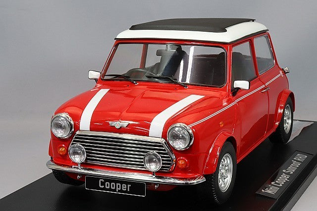 KK Scale KKDC120074R 1/12 Mini Cooper Sunroof Red White RHD Diecast