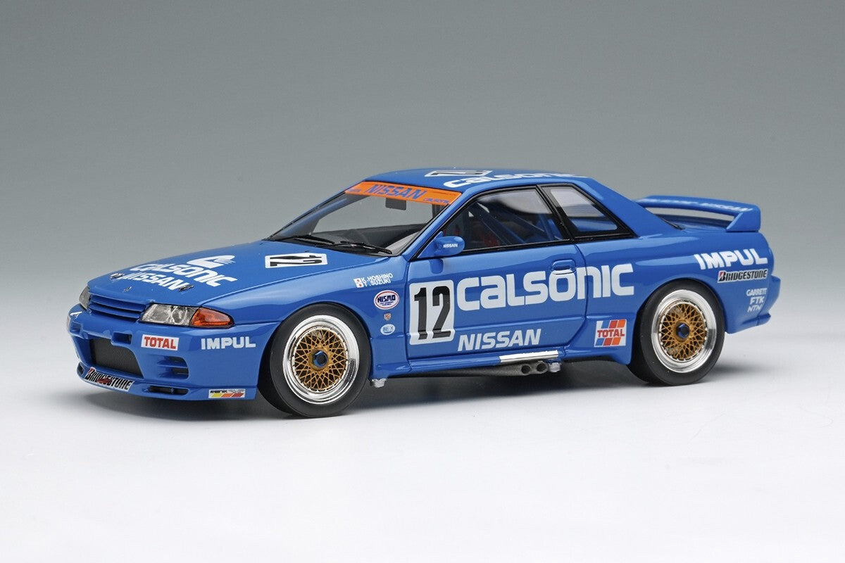 Make Up VISION VM327 1/43 Calsonic Skyline GT-R Gr.A JTC 1990 #12 Suzuki/Hoshino