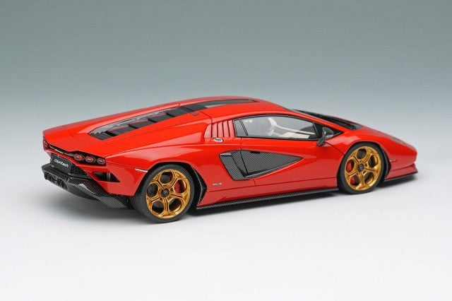 EIDOLON EM740B 1/43 Lamborghini Countach LPI 800-4 2022 Red Resin Limited 112pcs