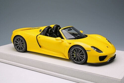 1:18 Porsche 918 Spyder Racing Yellow - EIDOLON EML045E