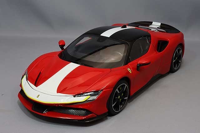 Bburago K18-16911R1 1/18 Ferrari SF90 Stradale Assetto Fiorano Red Diecast