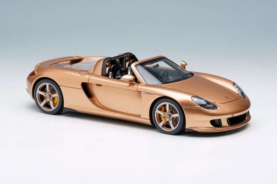 EIDOLON EM566J 1/43 Porsche Carrera GT 2004 Gazelle Metallic Resin Limited 60pcs