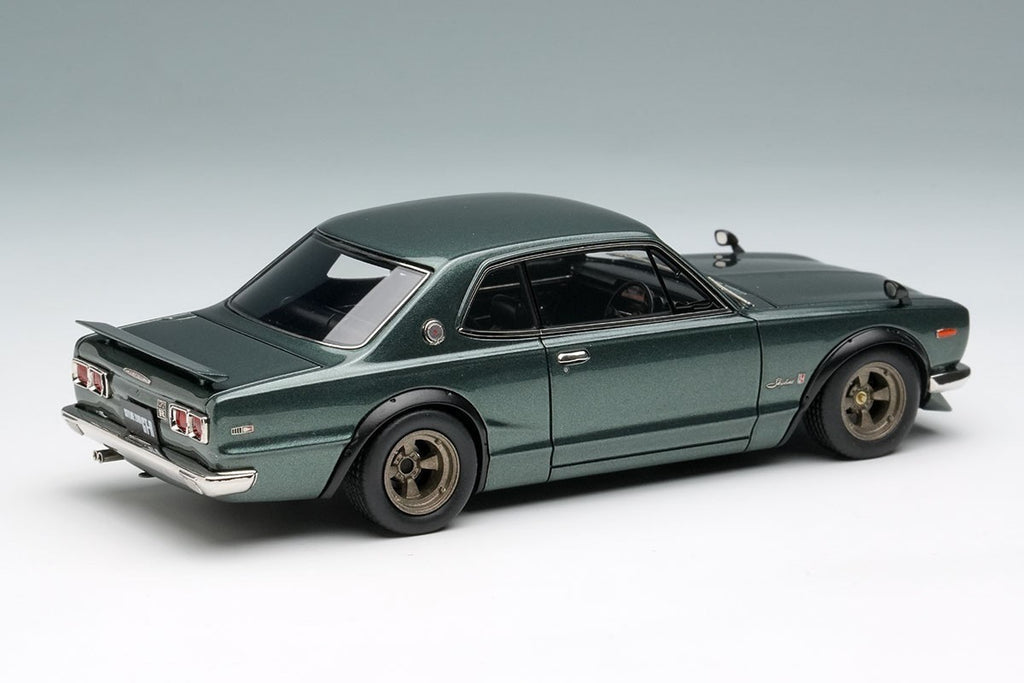 Make Up VISION VM244E 1/43 Nissan Skyline 2000 GT-R KPGC10 1971 Metallic Green