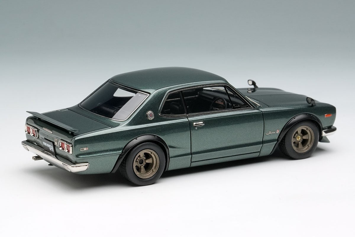 Make Up VISION VM244E 1/43 Nissan Skyline 2000 GT-R KPGC10 1971 Metallic Green