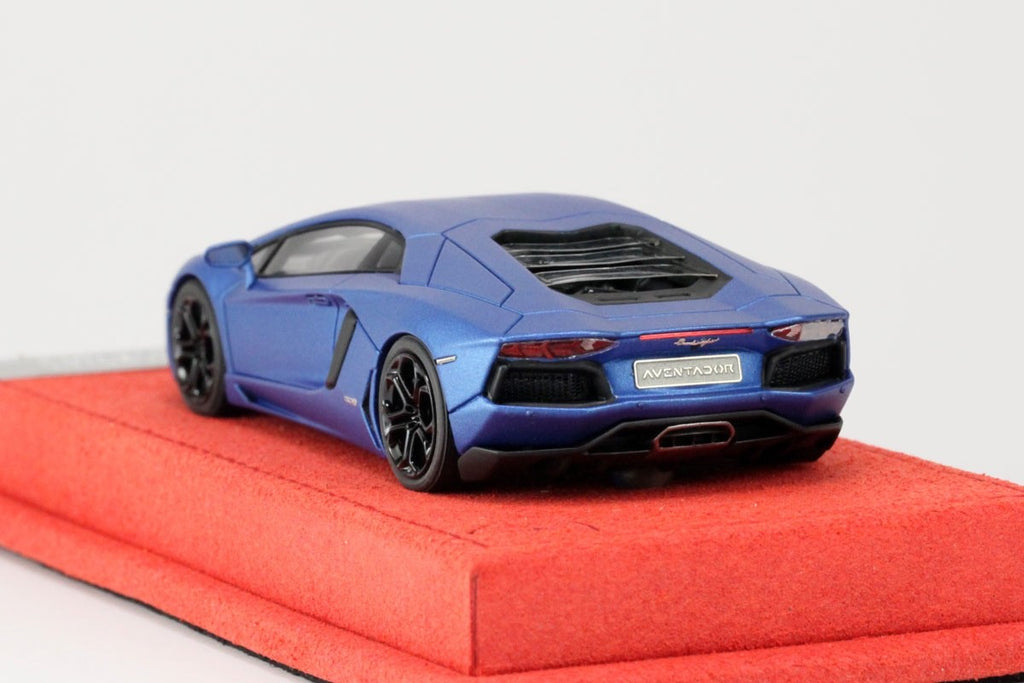 Looksmart LS384EX2 1/43 Lamborghini Aventador LP700-4 2011 Matt Blue Ltd 25pcs