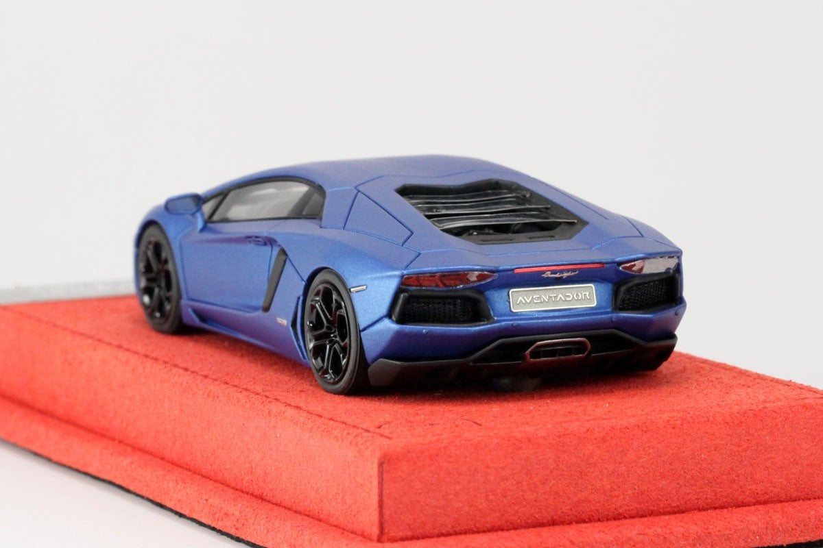 Looksmart LS384EX2 1/43 Lamborghini Aventador LP700-4 2011 Matt Blue Ltd 25pcs