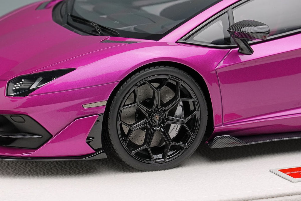 EIDOLON EML025G 1/18 Lamborghini Aventador SVJ 2018 Viola Ashifa Resin Ltd 80pcs