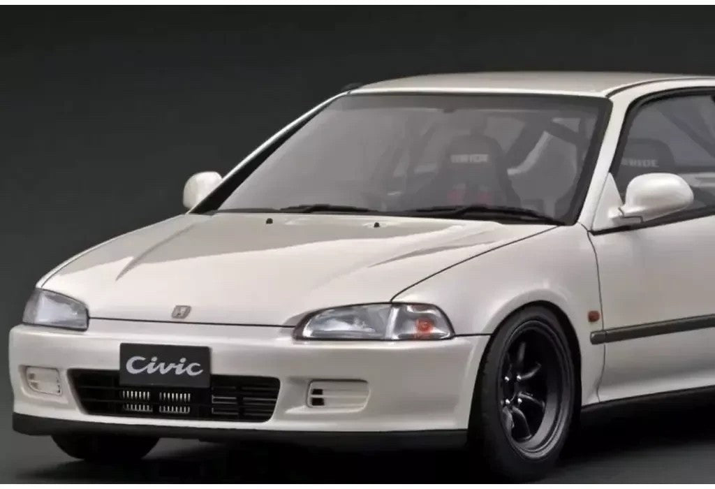Ignition Model IG3684 1/18 Honda Civic EG6 White [Resin Cast Mini Car]