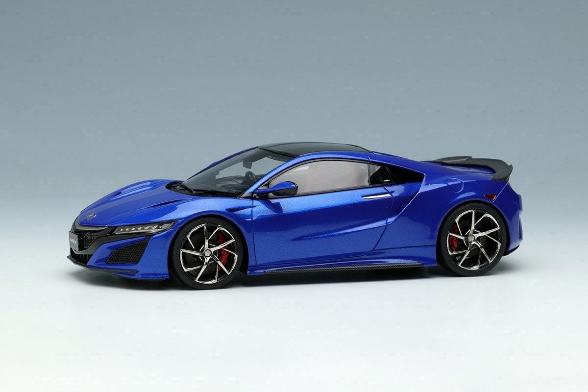 Make Up EIDOLON EM431C 1/43 Honda NSX NC1 Carbon Package Nouvelle Blue Pearl