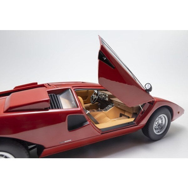 Kyosho KS08321RT 1/18 Lamborghini Countach LP400 Red Diecast
