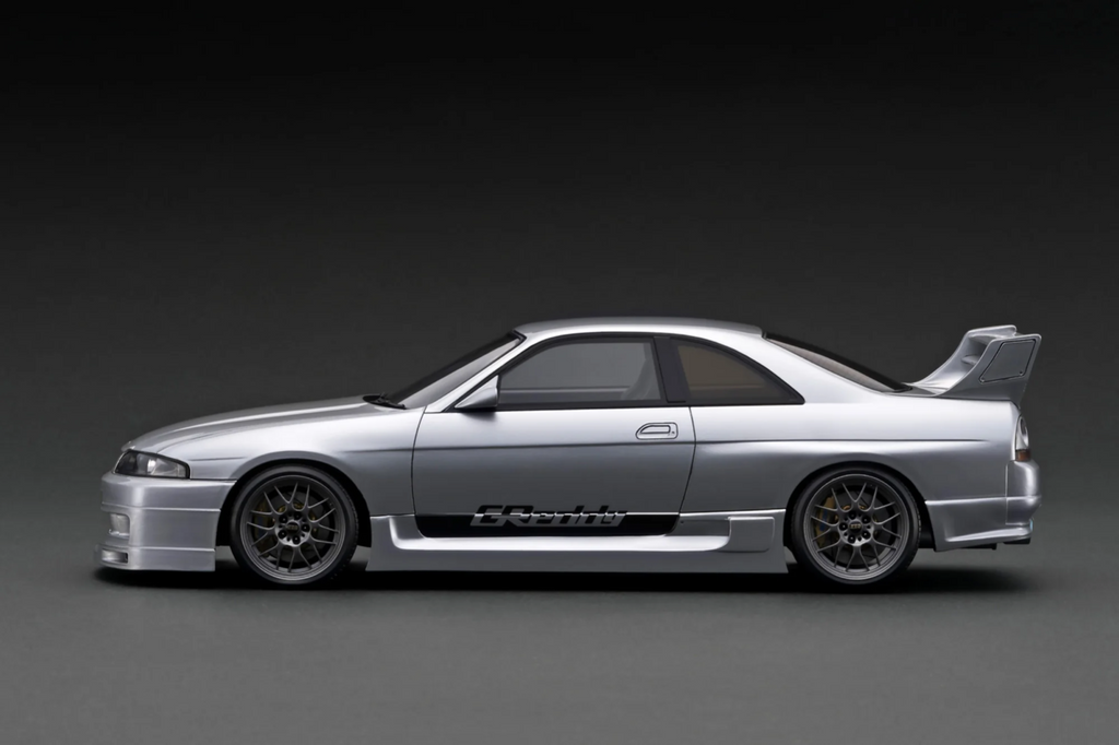 Ignition Model IG3131 1/18 GReddy Nissan GT-R BCNR33 R33 Silver Resin