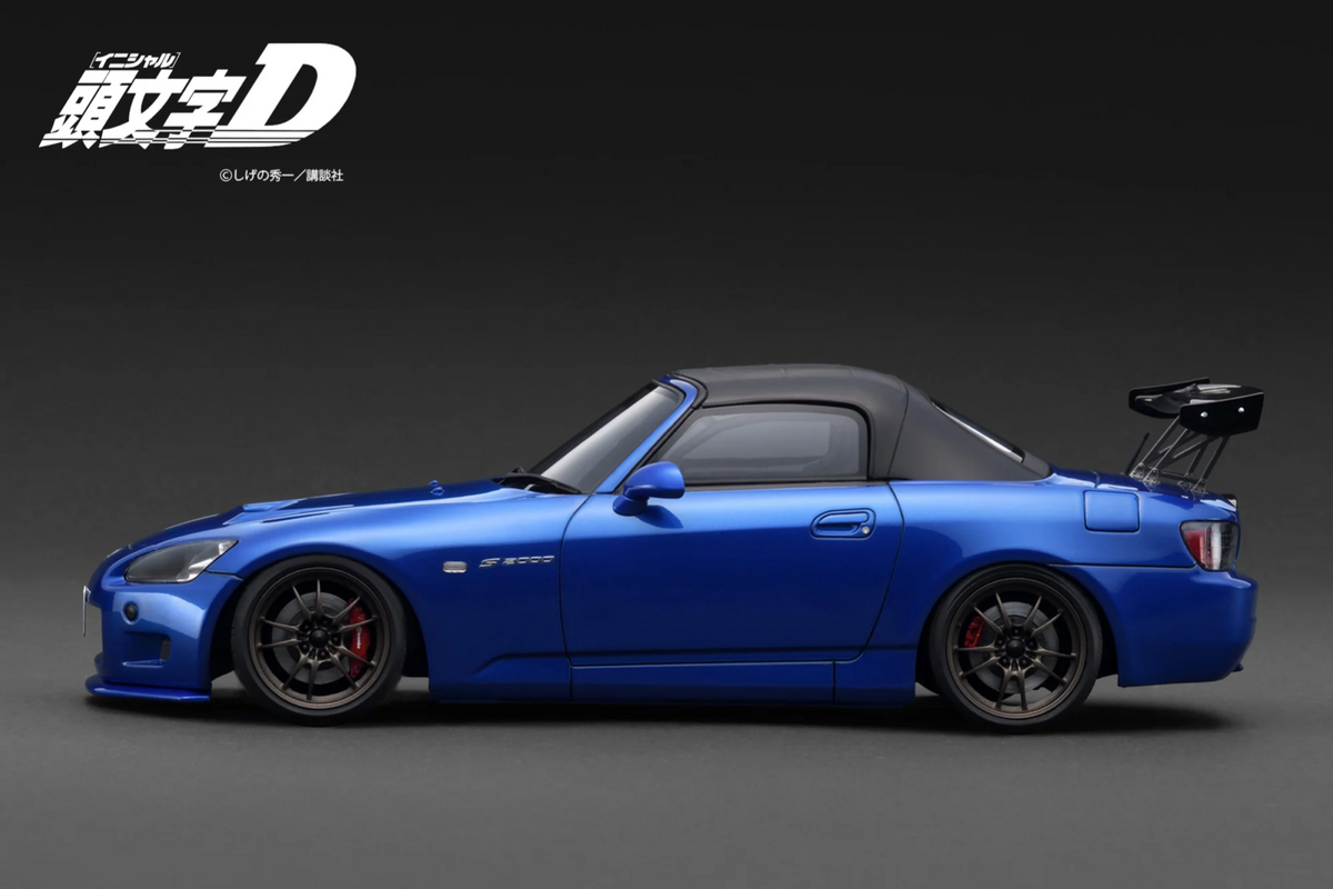 Ignition Model IG3916 1/18 Initial D Honda S2000 AP1 Blue Metallic