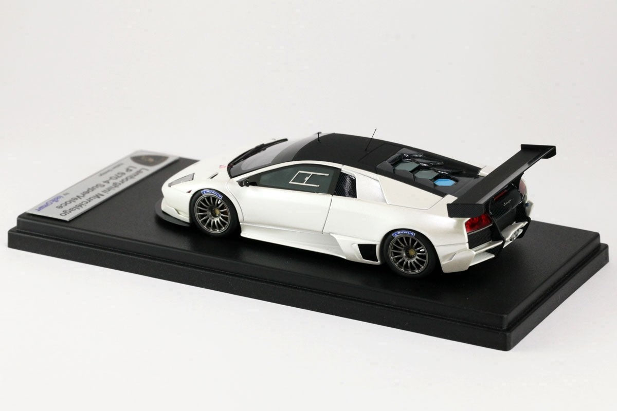 Looksmart LS379D 1/43 Lamborghini Murcielago LP670-4 SV 2009 Pearl White Ltd 25