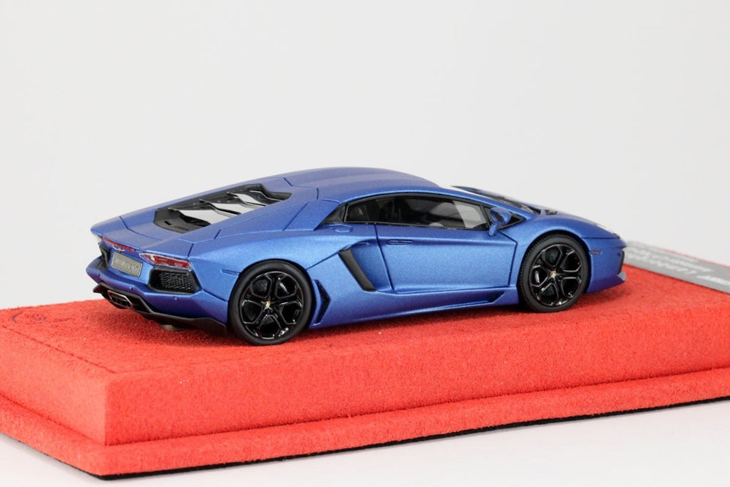 Looksmart LS384EX2 1/43 Lamborghini Aventador LP700-4 2011 Matt Blue Ltd 25pcs