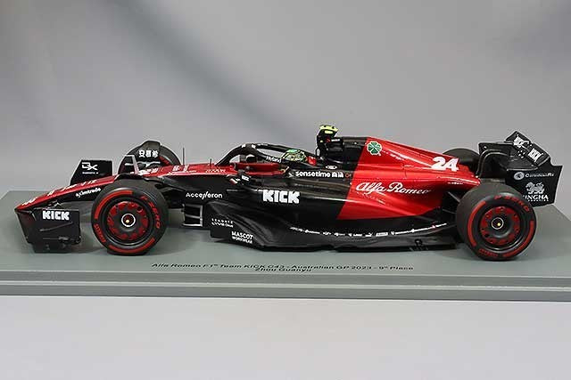 Spark S18S879 1/18 Alfa Romeo C43 Australian GP P9 2023 #24