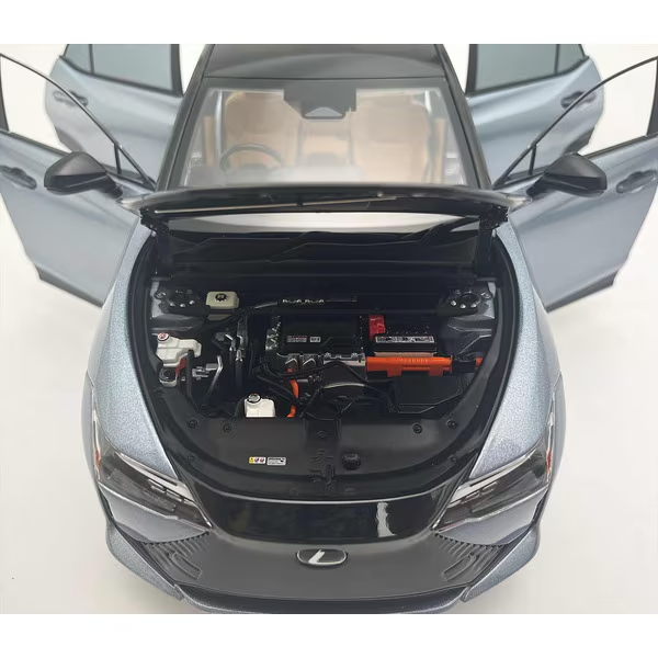 Kyosho Lexus RZ 450e Ether Metallic 1/18 Diecast Model Car KS08973A