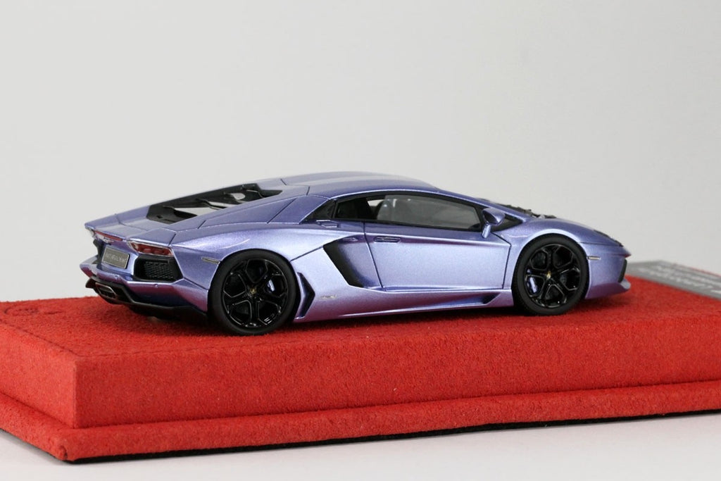 Looksmart LS384EX1 1/43 Lamborghini Aventador LP700-4 Light Violet Met Ltd 30