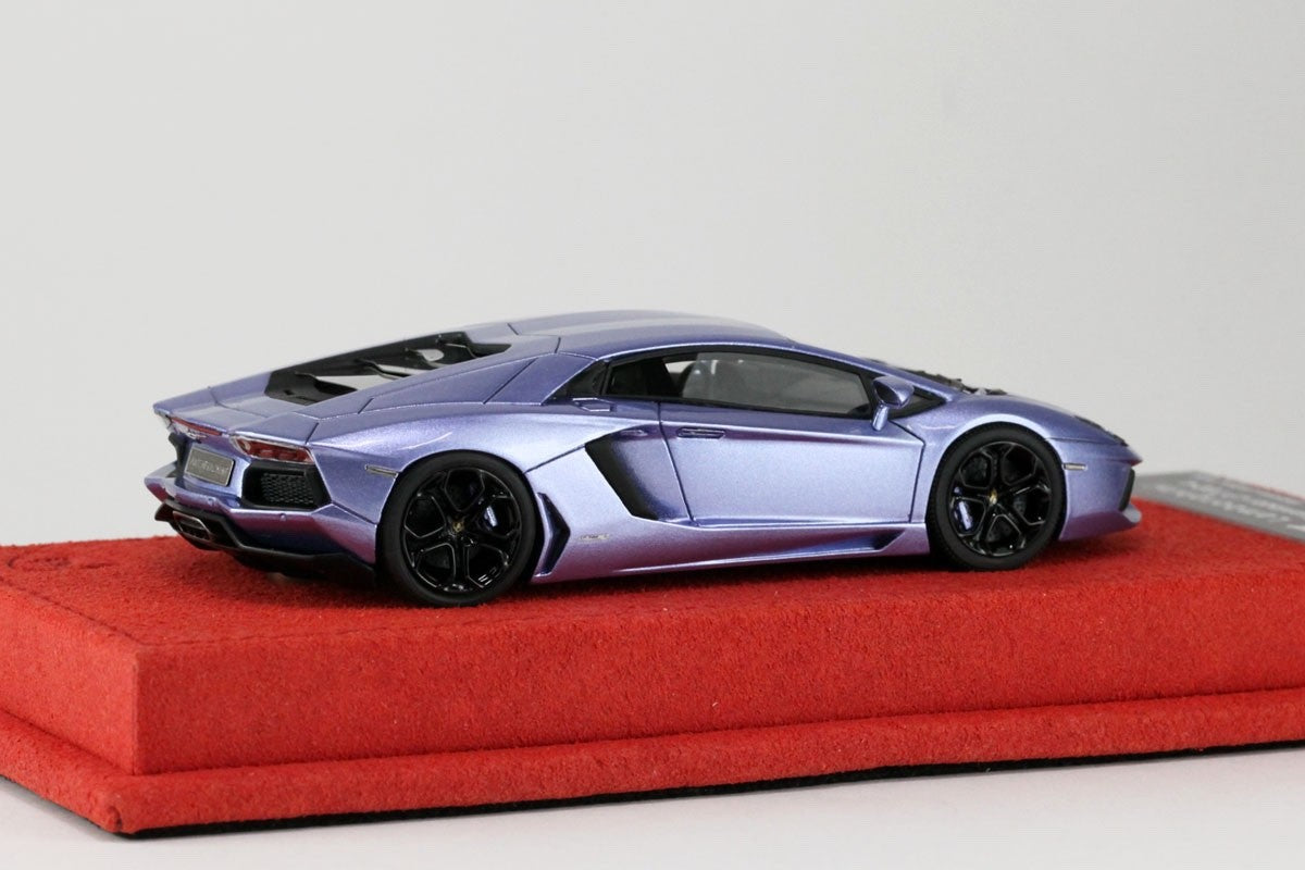 Looksmart LS384EX1 1/43 Lamborghini Aventador LP700-4 Light Violet Met Ltd 30