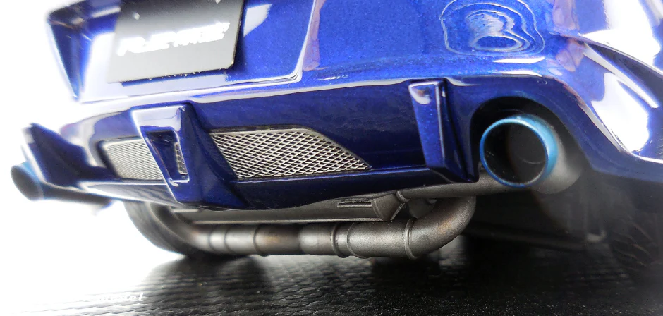 Ignition Model IG3243 1/18 RE Amemiya Mazda RX-8 SE3P Blue Resin w/ Figure