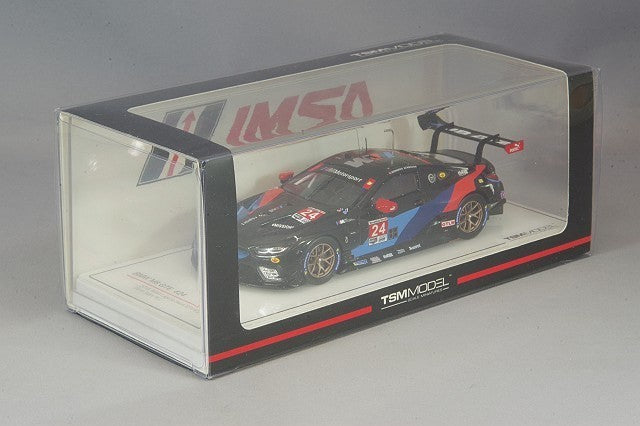 TSM TSM430470 1/43 BMW M8 GTE #24 2019 IMSA Laguna Seca 2nd Place KrohnEdwards