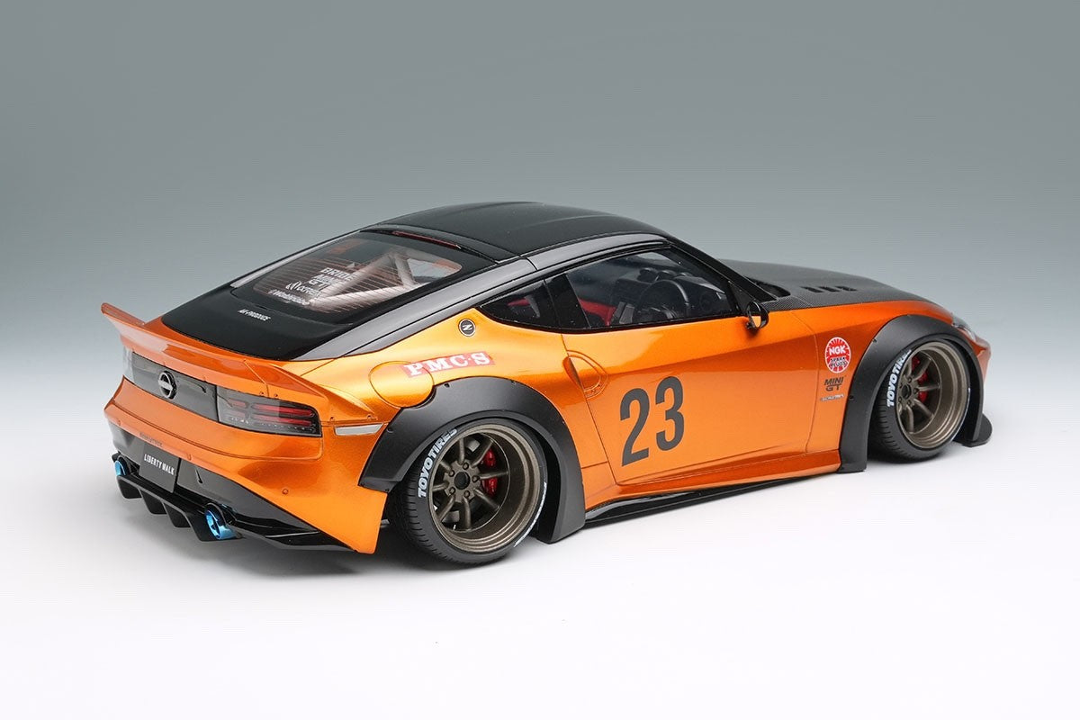 Make Up EIDOLON EML137A 1/18 LB nation Nissan Fairlady Z RZ34 Candy Gold Limited