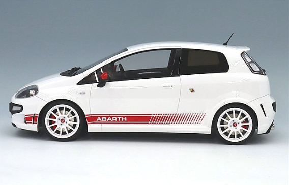 Otto OTM460 1/18 Fiat Punto Abarth EsseEsse 2010 White Model Car