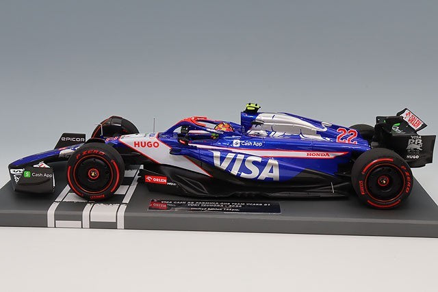 Minichamps MC117240122 1/18 VCARB 01 2024 #22 Tsunoda Resin
