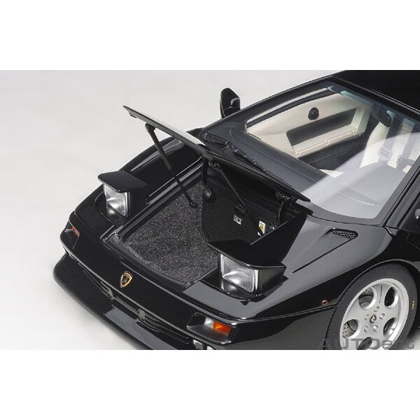 AUTOart 79159 1/18 Lamborghini Diablo SE30 Deep Black Metallic Die-Cast Model