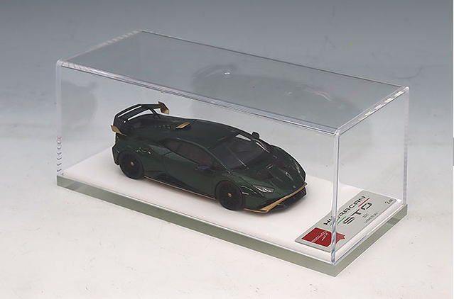 Make Up EIDOLON EM737D 1/43 Lamborghini Huracan STO 2021 Verde Hydra/Gold
