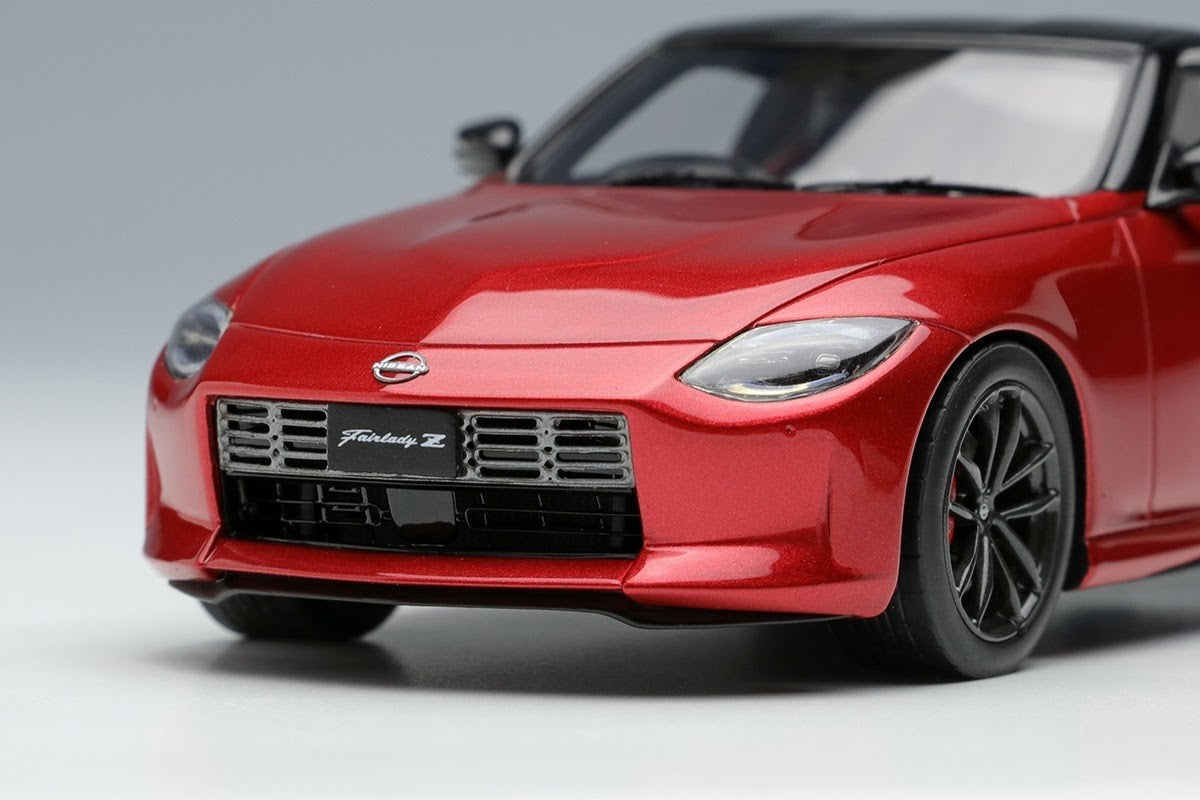 Make Up EIDOLON EM647C 1/43 Nissan Fairlady Z Ver ST Carmine Red/Black 2023