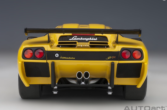 AUTOart 79147 1/18 Lamborghini Diablo SV-R Super Fly Yellow Composite