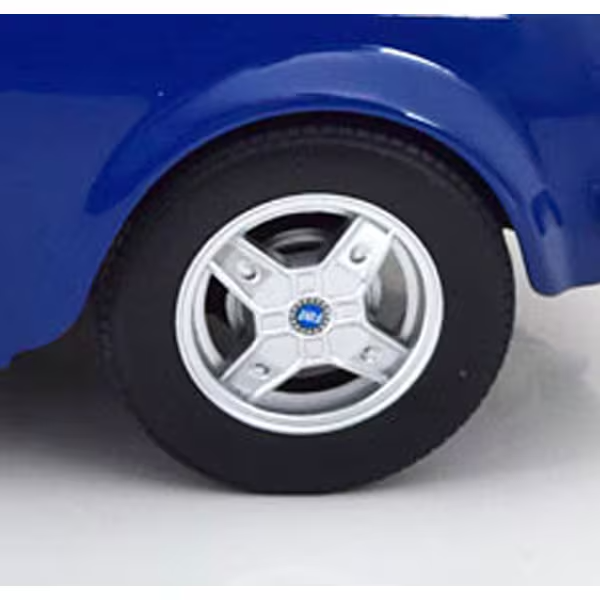 KK Scale KKDC120063 - 1/12 Fiat 500 F Custom 1968 Dark Blue [Die-cast Mini Car]