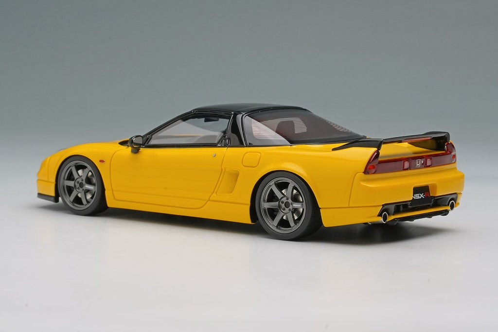 Make Up EIDOLON EM825C 1/43 Honda NSX-R NA2 2002 Indy Yellow Pearl Resin